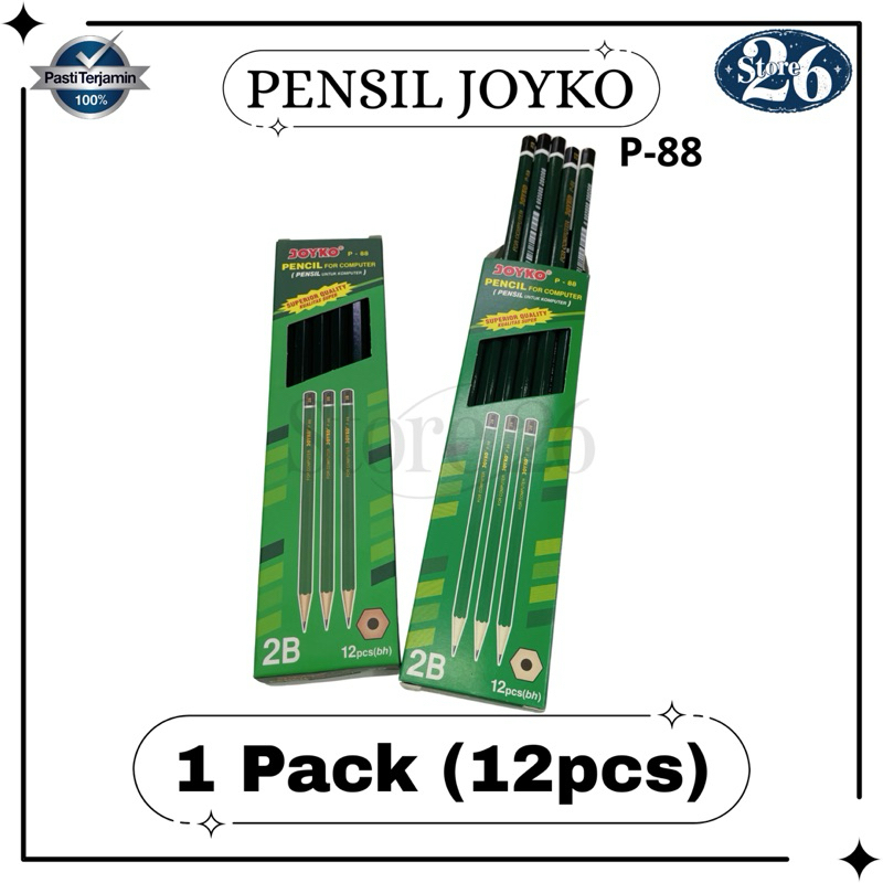 

Pensil Joyko P-88 / Pensil 2B
