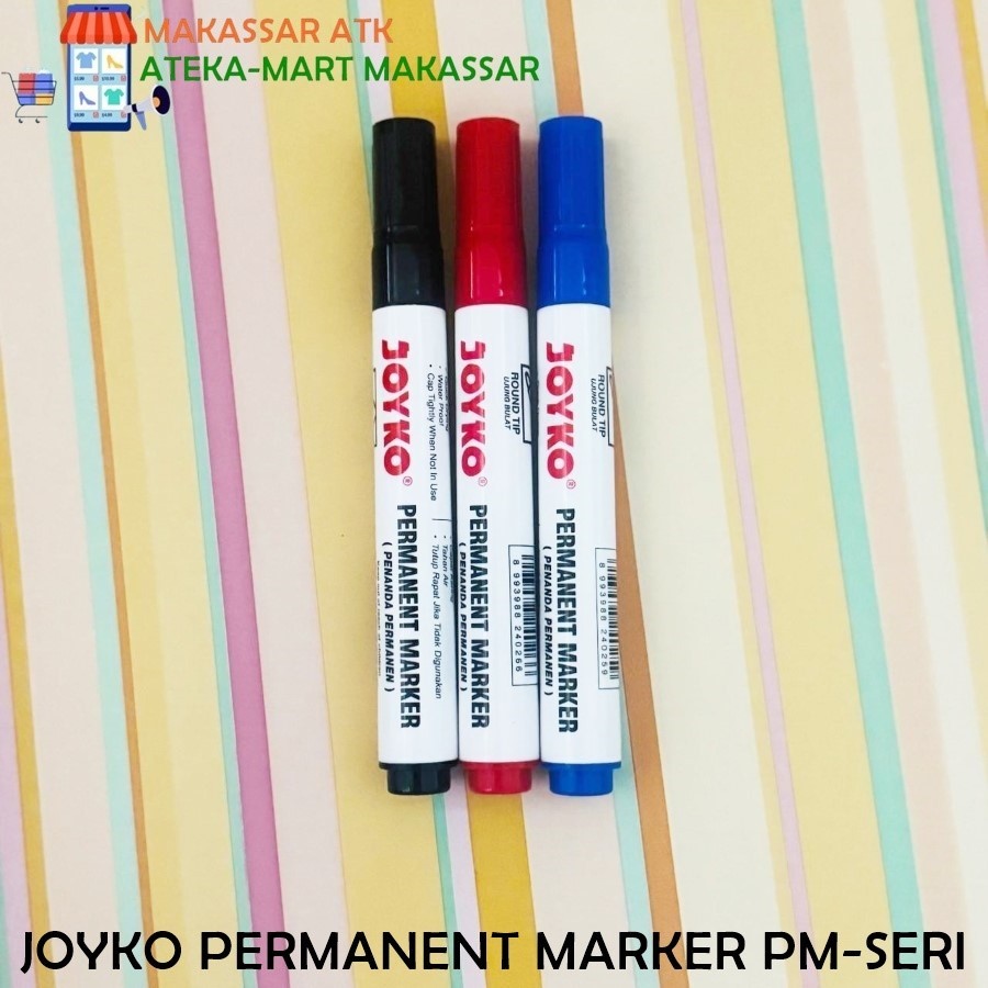 

[1 PCS] JOYKO PERMANENT MARKER PM-17 PM-18 PM-19 SPIDOL