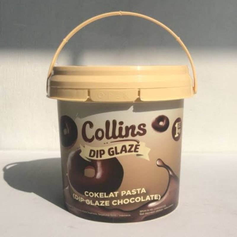 

Collins Dip Glaze Cokelat Pasta 1kg