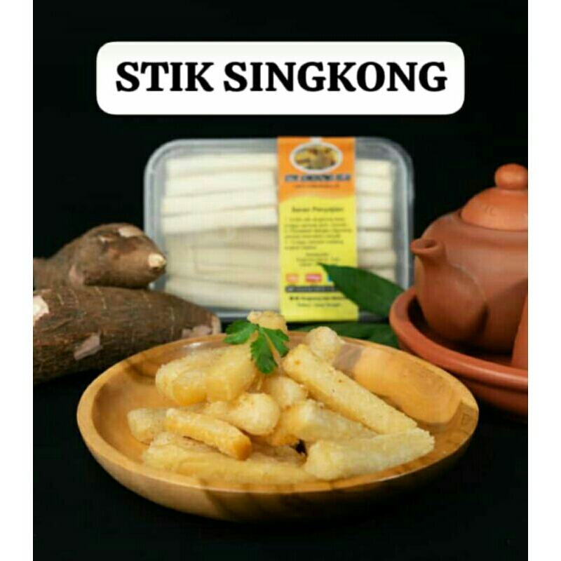 

Stik singkong siap goreng