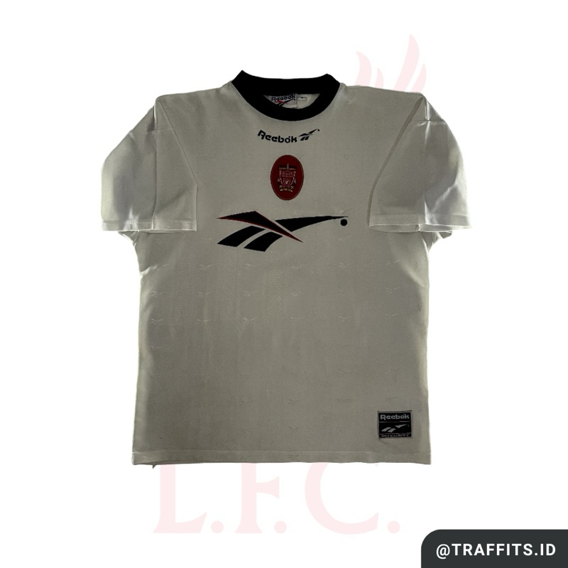 Jersey Template Liverpool Training Shirt Reebok White Putih Original Size M