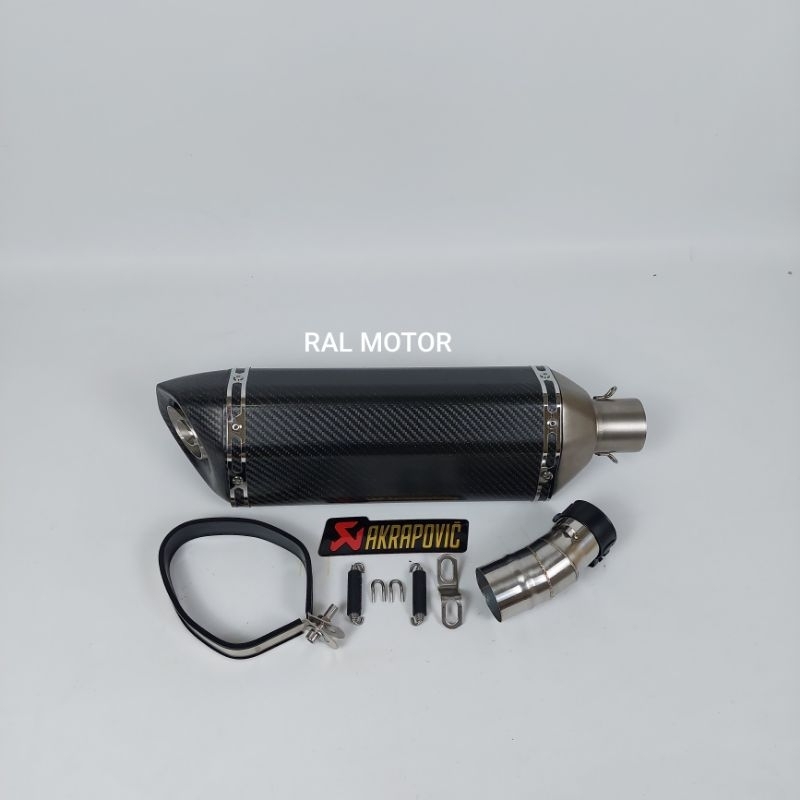 Knalpot Akrapovic Carbon Ninja 250FI Versys 250 Z250