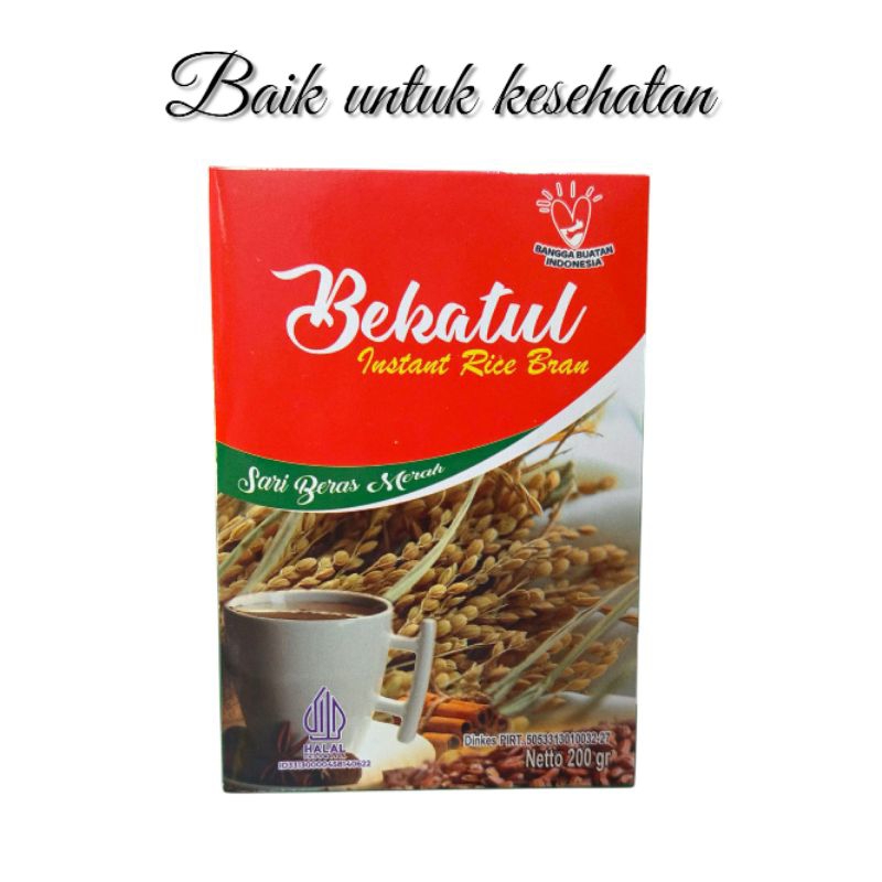 

Sari Bekatul Sari Beras Merah 200 gram Makanan Kesehatan Alami Tanpa Pengawet