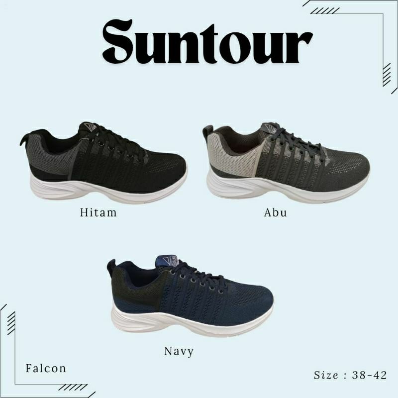 SUNTOUR ORIGINAL//SEPATU SEKOLAH//SEPATU SPORT//SEPATU CASUAL//SEPATU SNEAKERS//SEPATU OLAHRAGA DARI
