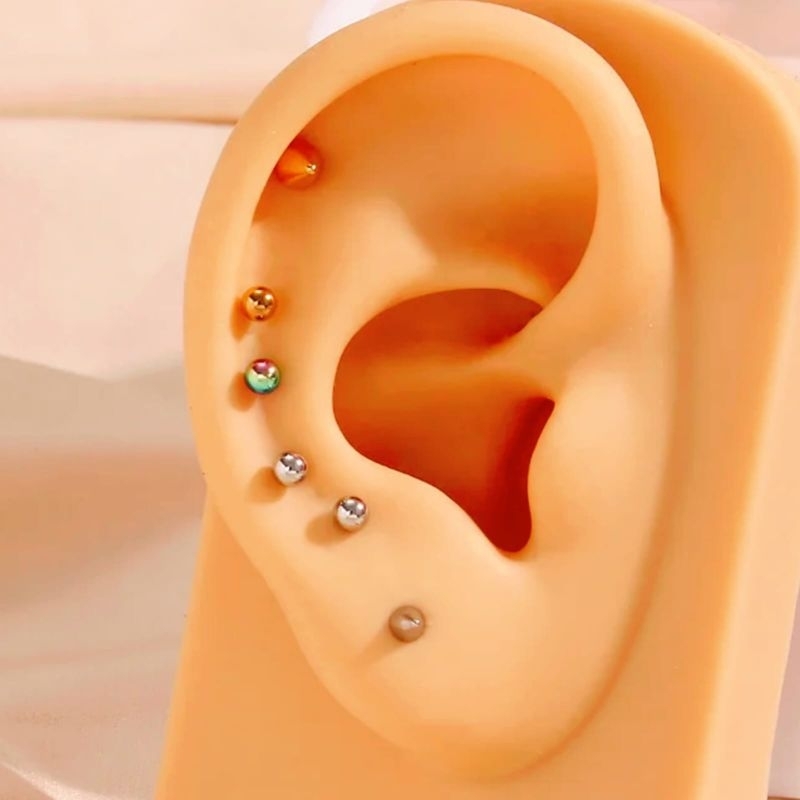 BARBEL TELINGA STAINLESS / ANTING TELINGA STAINLESS / TINDIK TELINGA