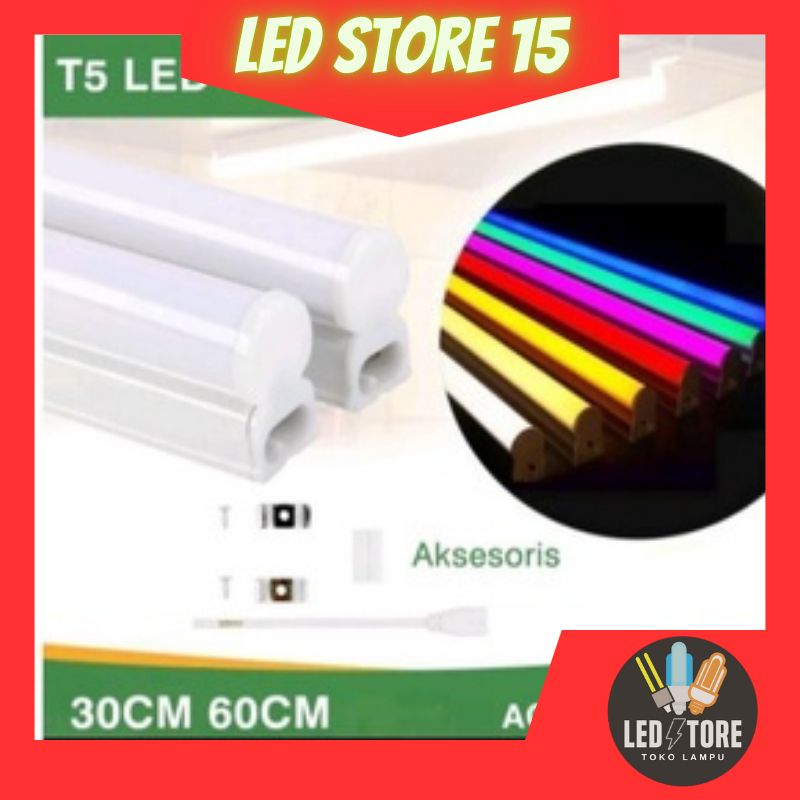 NEON LED TL T5 30cm (Tinggal Colok)