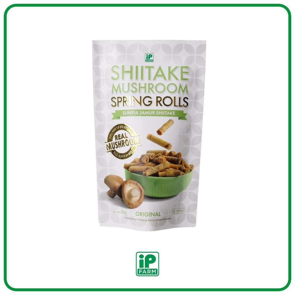 

Shiitake Mushroom Spring Rolls / Sunpia Jamur / Healthy snack Jamur
