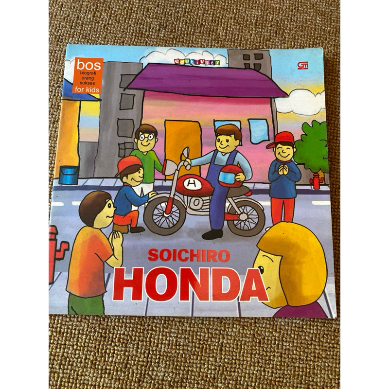 Jual buku preloved Soichiro HONDA