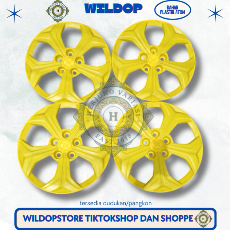wildop tk hyundai ring 17 costum untuk ring 13 dan 14 untuk l300 pickup grandmax dll lubang baut 5 m