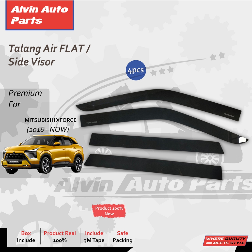 TALANG AIR  XFORCE / SIDE VISOR XFORCE FLAT / ACCESSORIES  MITSUBISHI XFORCE