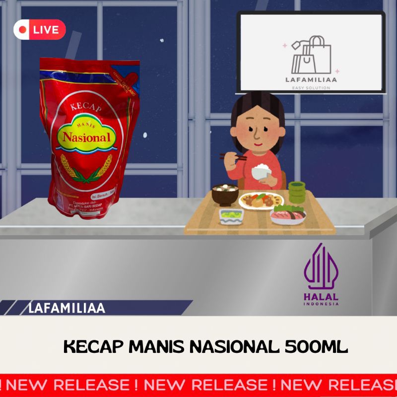 

Kecap Manis Nasional 500ml