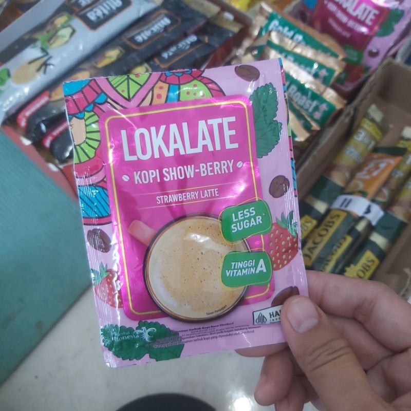 

lokalate strawberry coffee latte