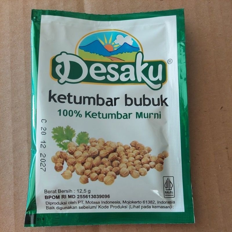 

Bumbu Desaku Ketumbar Bubuk Berat 12,5 gr