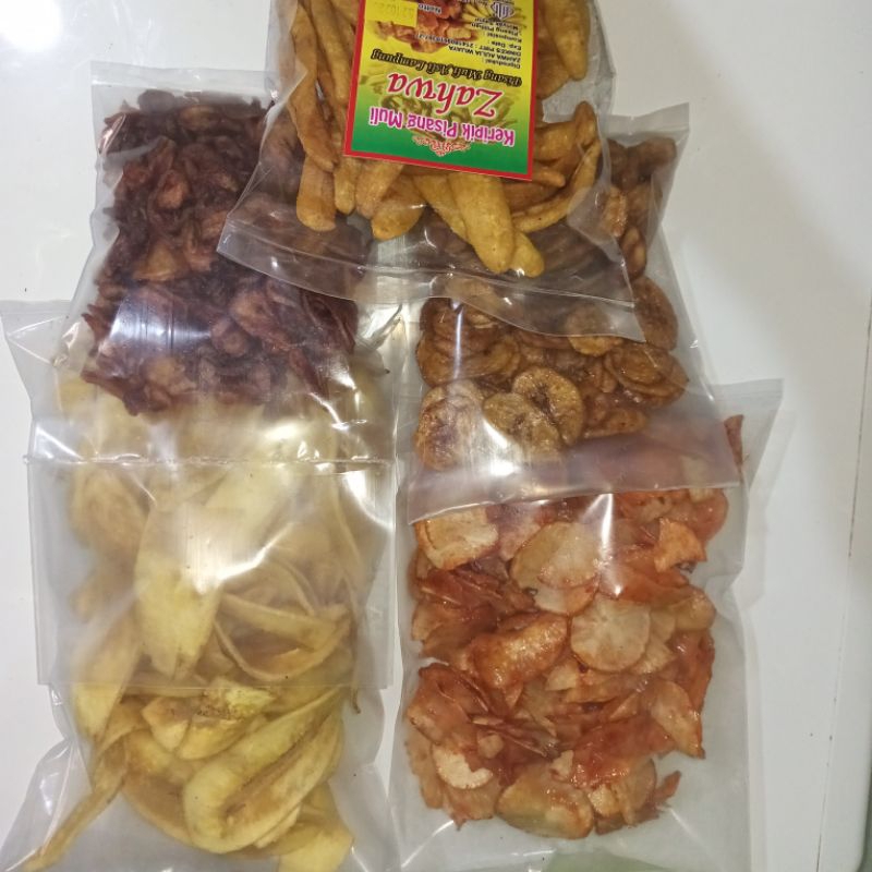 

5 pak keripik lampung, Cemilan
