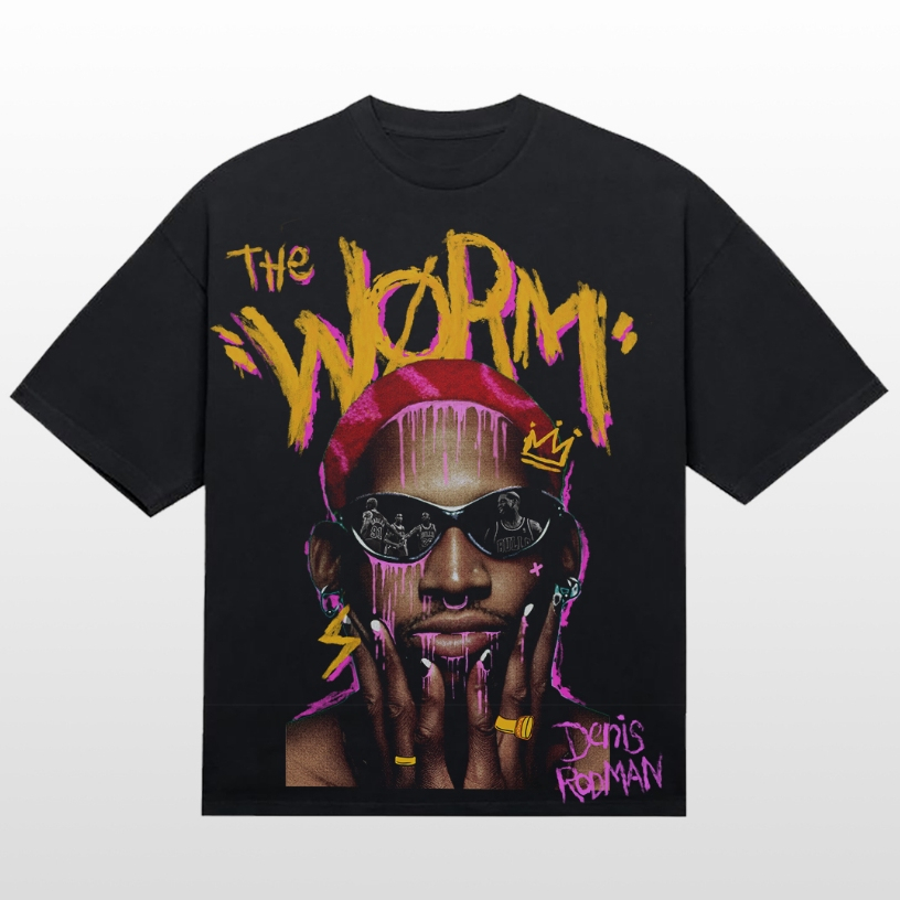 DENIS RODMAN Kaos basket DENIS RODMAN Kaos NBA OVERSIZE DENIS RODMAN