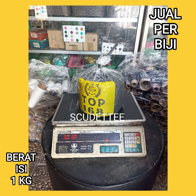 

Tali Rafia Hitam Berat Isi 1 Kg Satu Kilo Gram 1 Kilogram 1Kg Baru Jual Satuan Bijian per Biji
