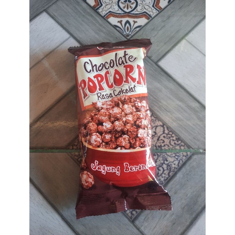 

Popcorn rasa coklat harga satuan