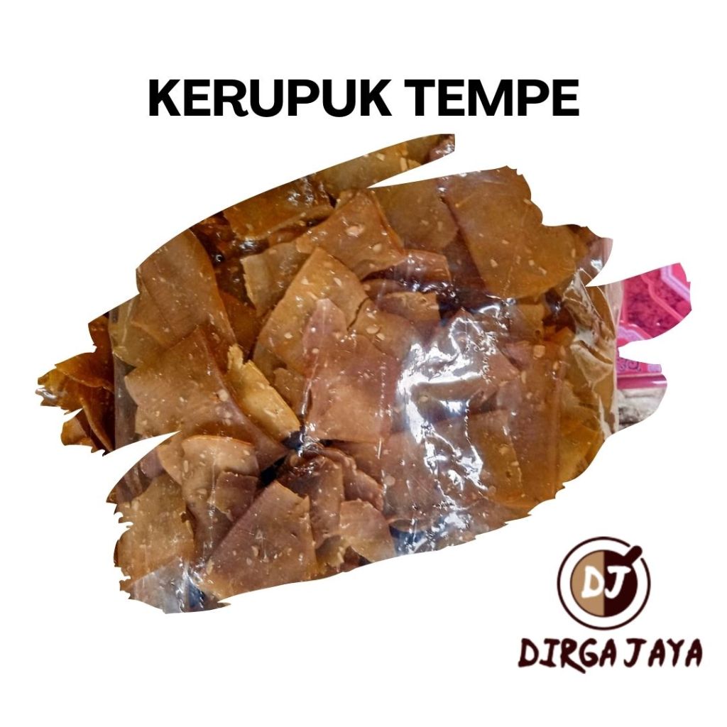 

Camilan Murah Kerupuk Tempe Kotak/ Krupuk Tempe