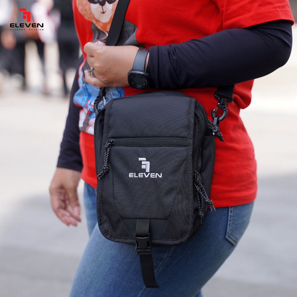 ELEVEN TRAVEL POUCH CYBER TAS SELEMPANG PRIA WANITA