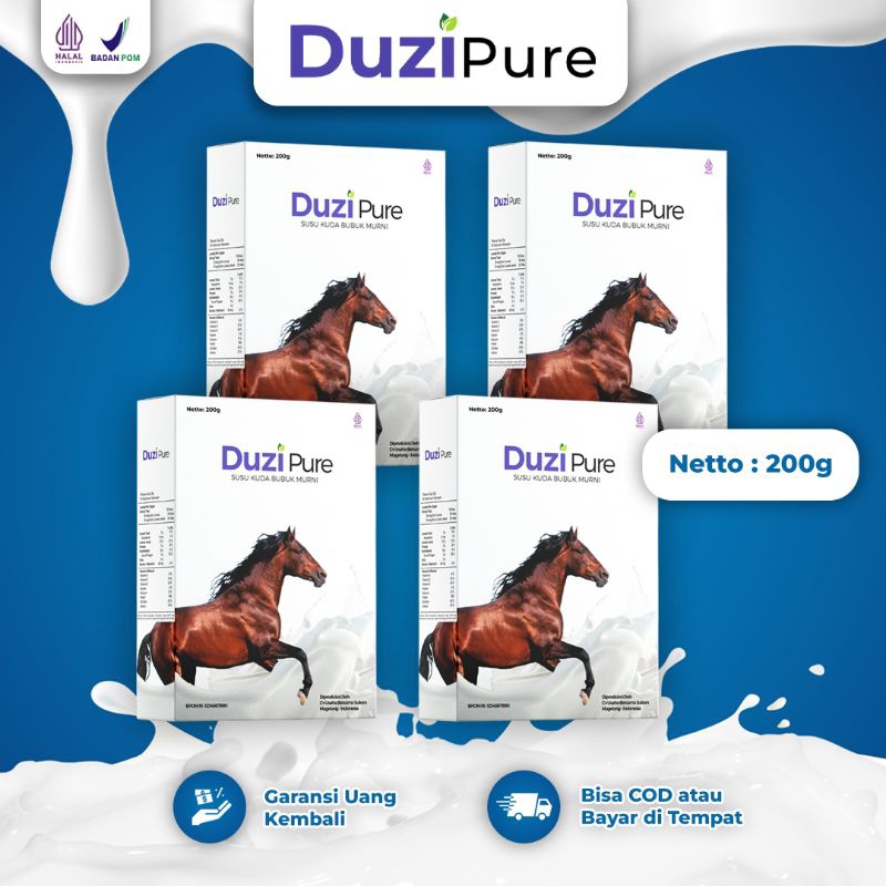 

SUSU KUDA DUZI PURE HALAL BPOM
