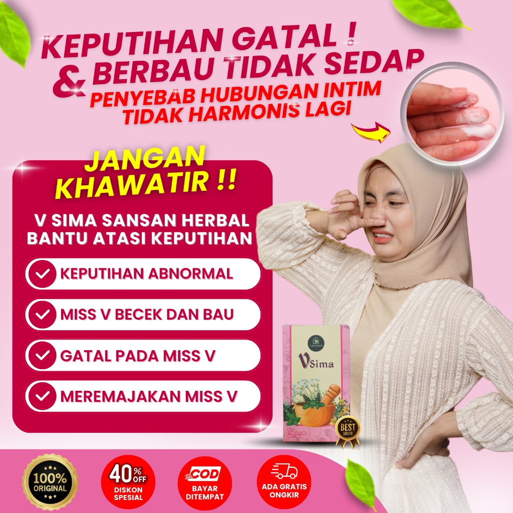 Obat Keputihan Berlebih Abnormal Gatal Bau Tidak Sedap, Solusi Keputihan&rapet, V SIMA SANSAN HERBAL