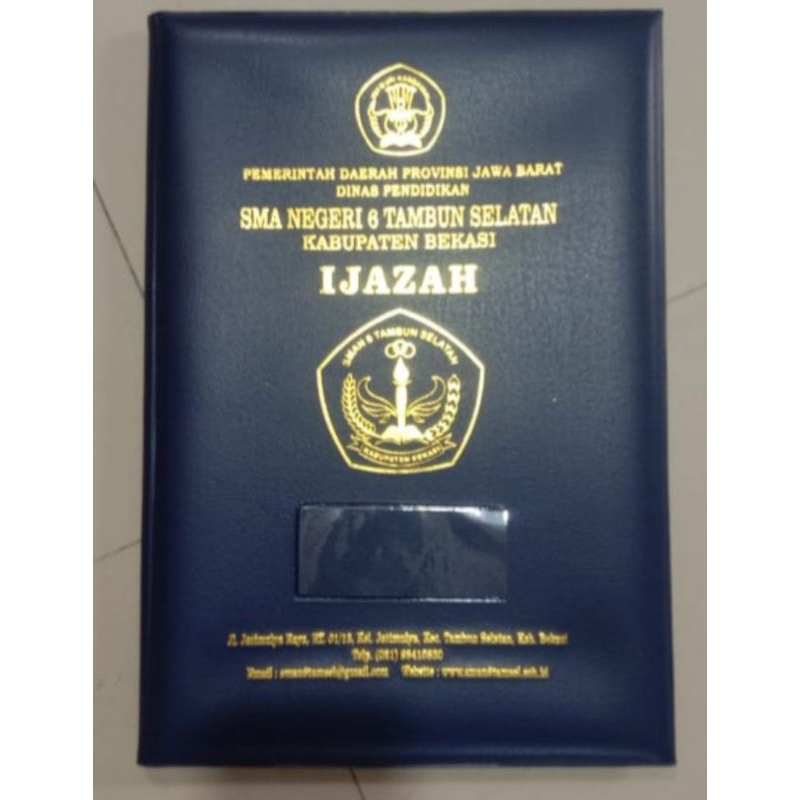 

MAP IJAZAH DAN SAMPUL RAPORT ISI 20 PLASTIK