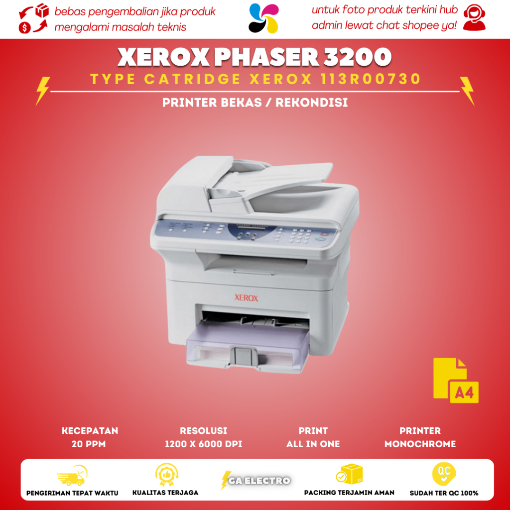 xerox phaser 3200mfp scan copy adf