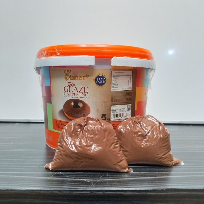 

Selai Toping Donat Dip Glaze Elmer Capuchino Repack | 500gr | 250gr | [ Original ]