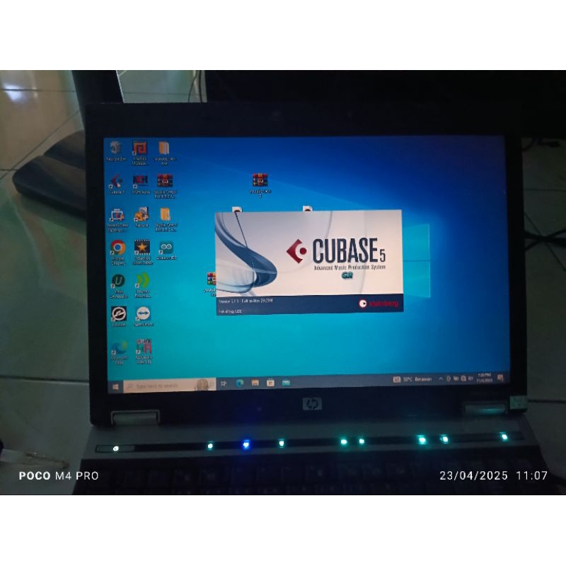 LAPTOP HP 6930 6930 P SUDAH TERINSTAL CUBASE 5 PRO