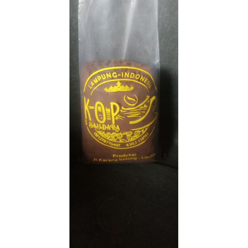 

kopi bubuk asli 250g Lampung (UMKM)