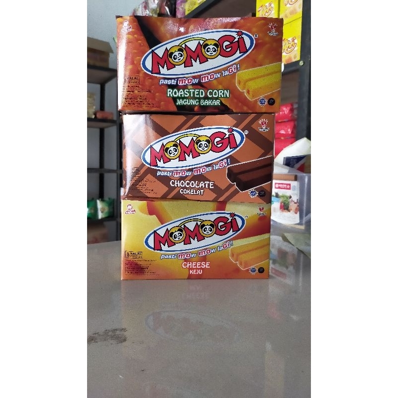 

MOMOGI JAGUNG BAKAR KEJU COKLAT