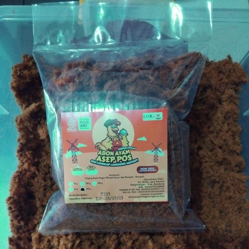 

Abon Ayam Asep Pos 250g