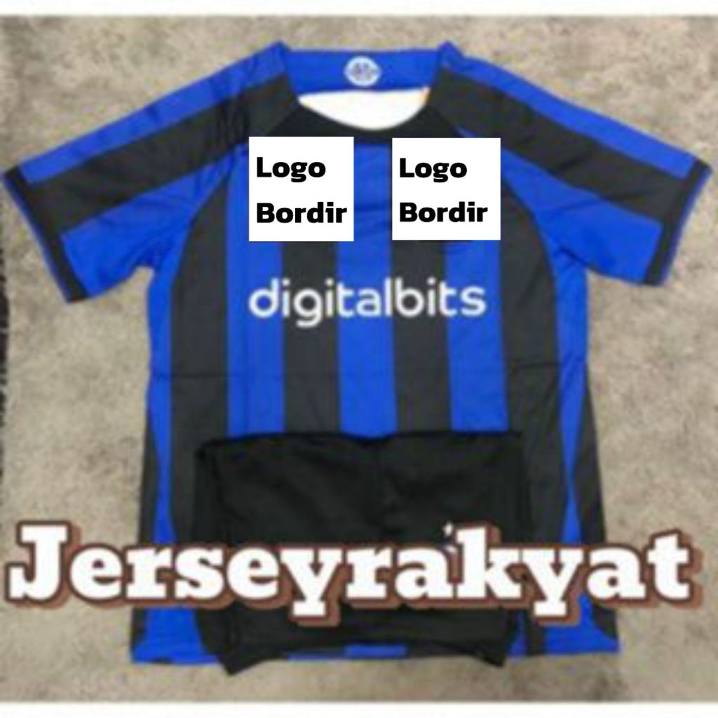 Jersey bola inter milan home 2022 2023