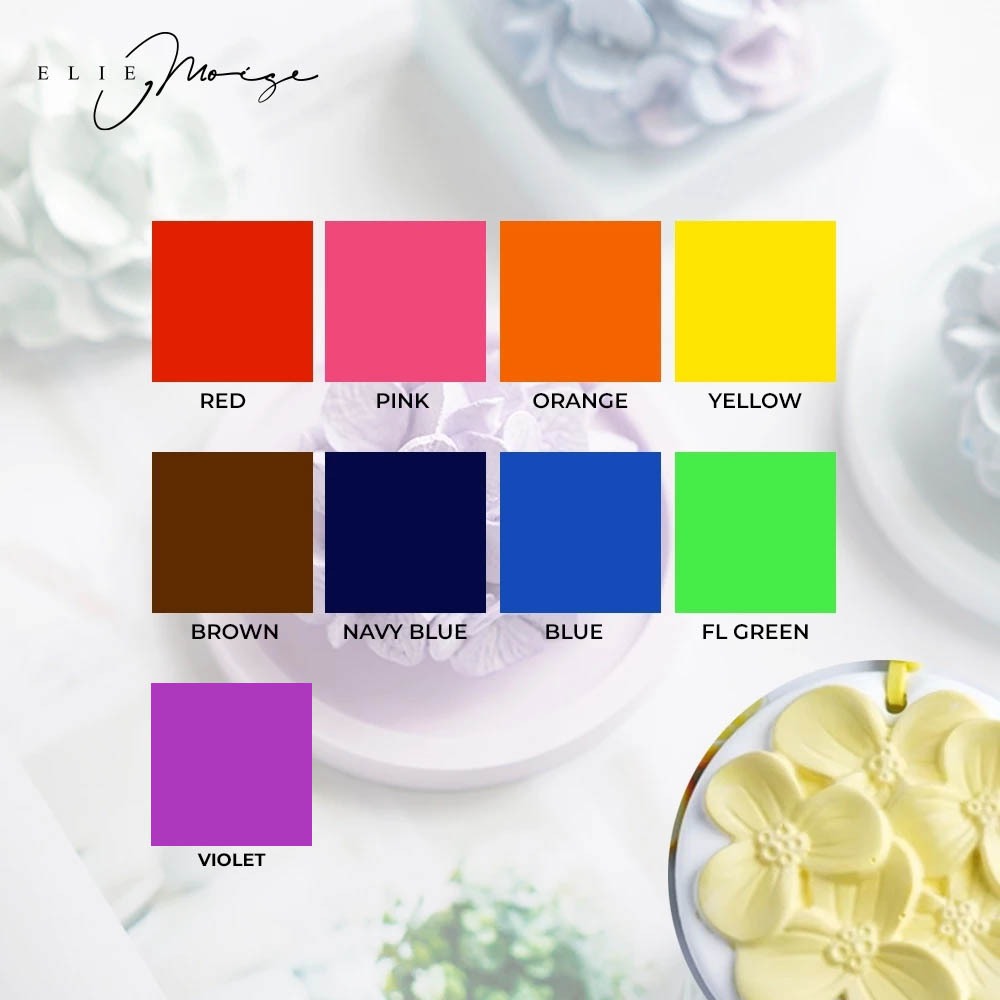 

pasta pewarna plaster of paris aroma terapi patung handicraft DIY coaster Aromatherapy plaster pigment paste