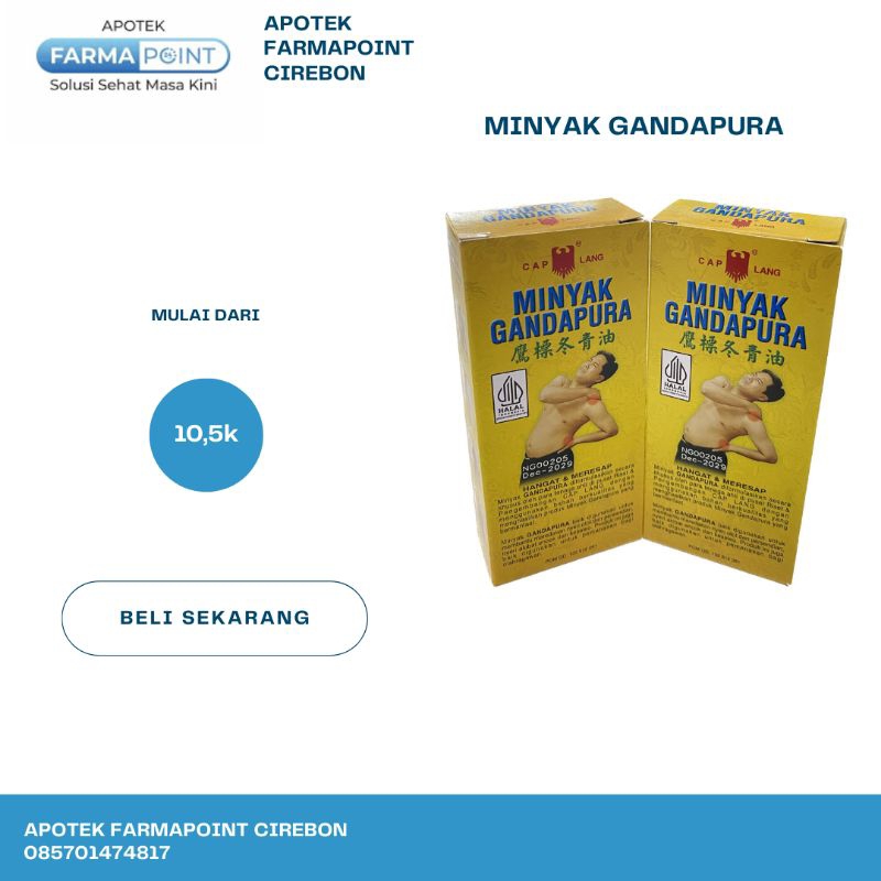 Minyak gandapura cap lang