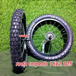 Roda Wheelset Roda Sepeda Velg Torpedo 16X2.125/Roda Sepeda Bmx 16 In Torpedo