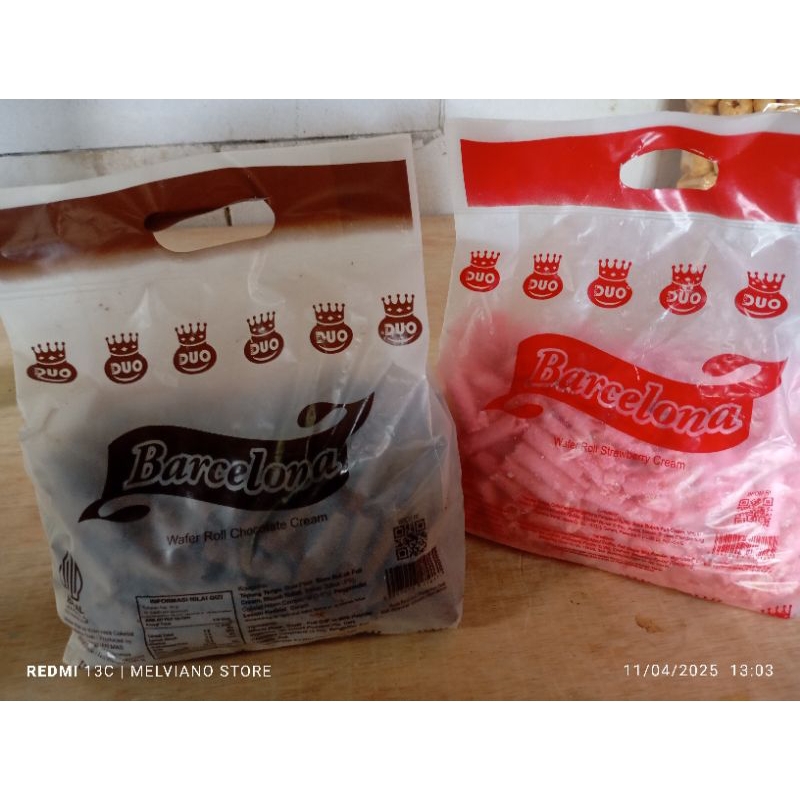 

basrcelona, astor, wafer roll 500 gr full isian