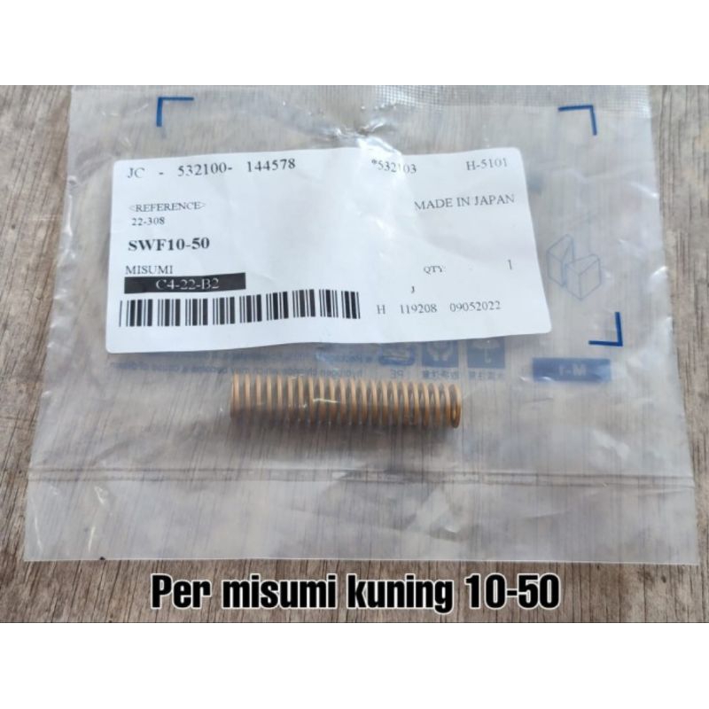 PER MISUMI KUNING OD 10 - 50 MM - PER MISUMI JAPAN - MIZUMI JAPAN ORIGINAL