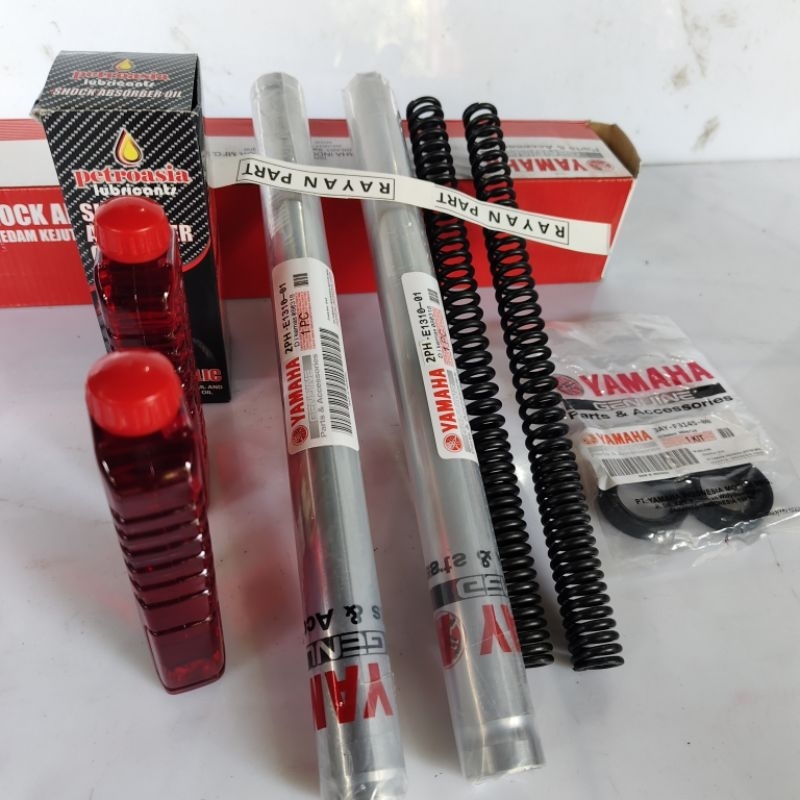 Shock depan Mio M3 shock depan Mio M3 lengkap silsok+olisok+persok