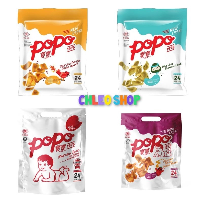 

Popo Maruku snack ikan malaysia 1pak(24pcs) popo maruku malaysia
