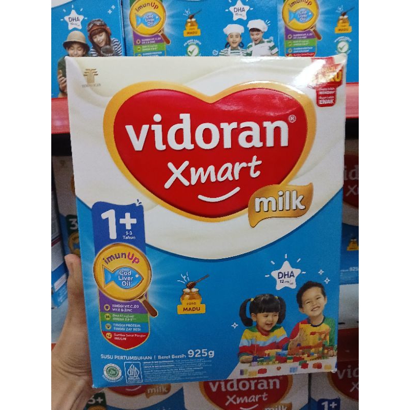 

Vidoran xmart 1+ madu dan vanila 925g