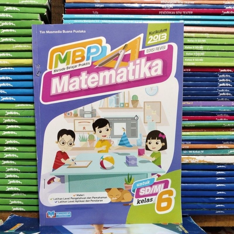 MBP metode belajar praktis matematika kelas 6 SD kurikulum 2013 edisi revisi