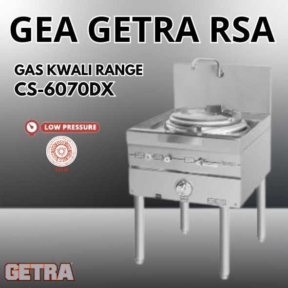 GETRA GAS KWALI RANGE CS-6070DX / CS6070DX / CS6070DX