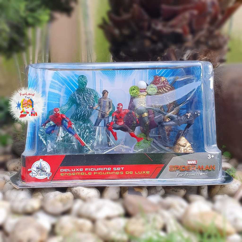 Disney Spiderman Far From Home Deluxe Figurine Set