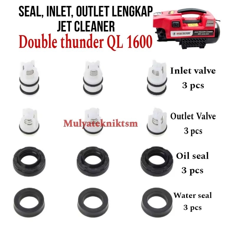 Water seal double thunder ql 1600 oil seal DT1600 inlet valve double thunder ql 1600
