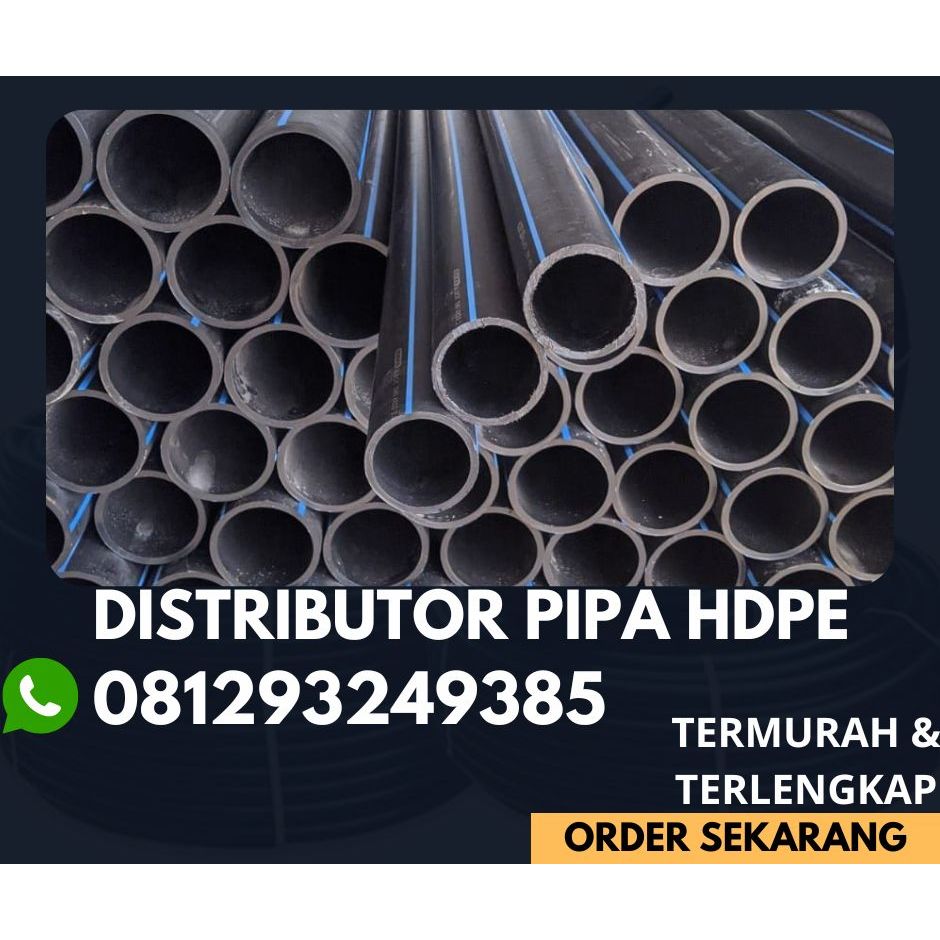 Distributor pipa hdpe 5 inch | Pipa penyambung air bersih