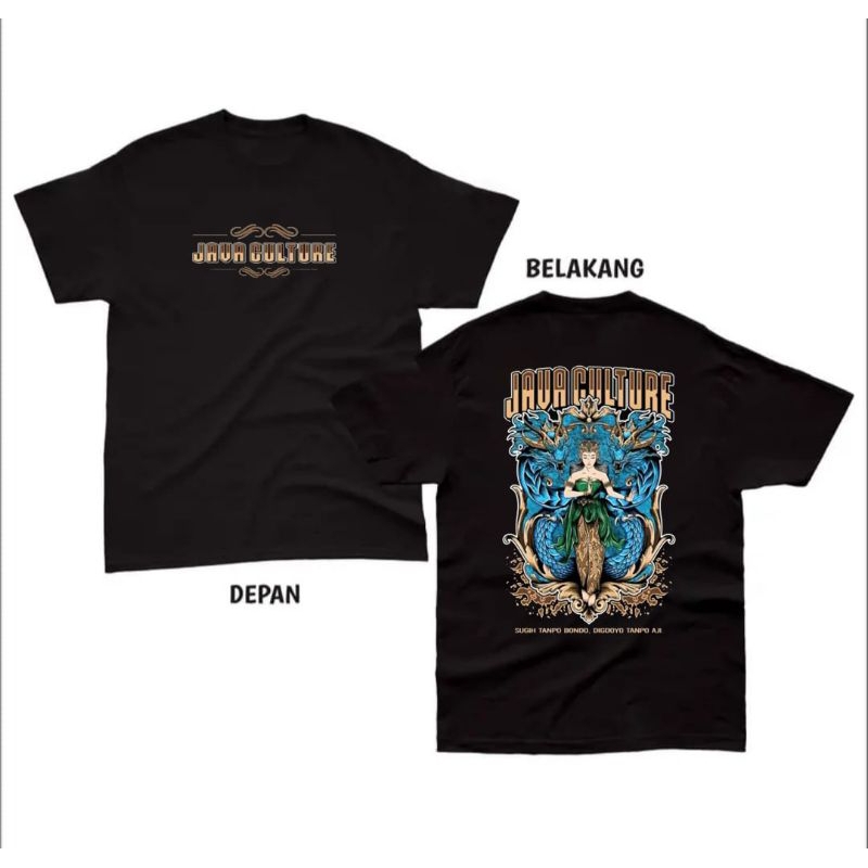 Kaos Distro Java Culture Sugih Tanpo Rekoso Digdoyo Tanpo Aji