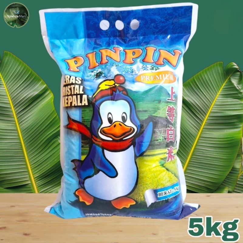 

Beras Pin pin 5kg , beras berkualitas bagus , beras pulen enak