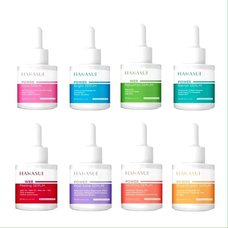 HANASUI Power Serum 20ml - Acne | Barrier | Pore | Peeling | Bright | Bakuchiol