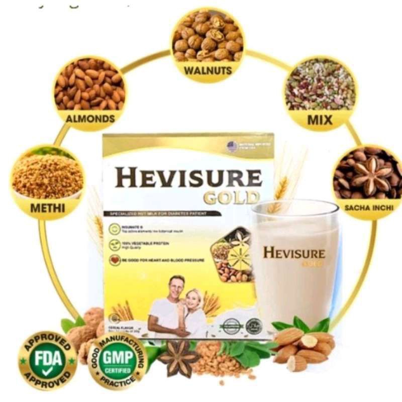 

Hevisure Gold Mik Susu Obat Diabetes & Kencing Manis Insulin Pankreas Asli